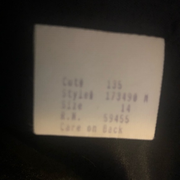 Gray tweed skirt suit size 14 - Picture 2 of 4